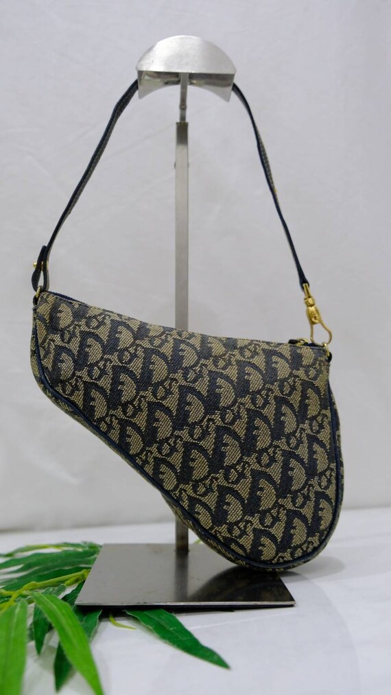 Authentic Vintage Christian Dior saddle bag - Gem