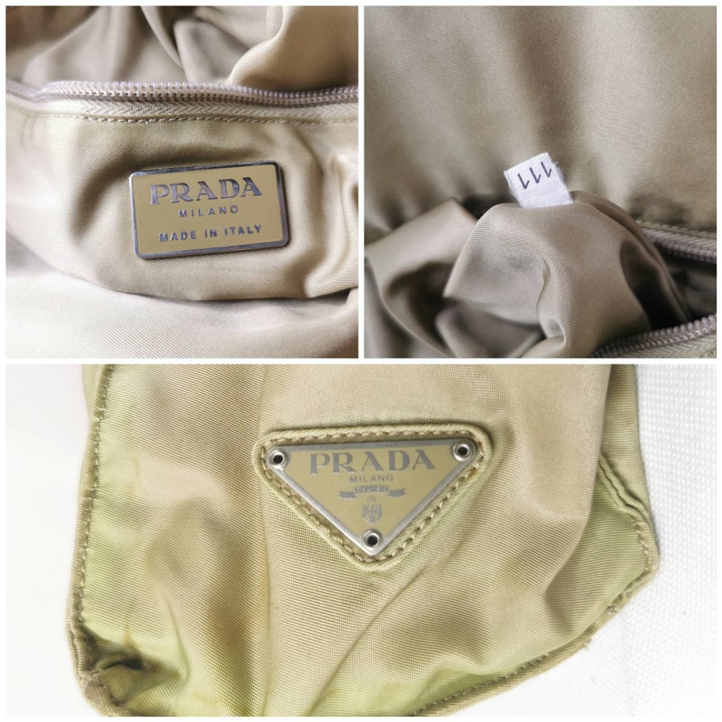 vintage prada bag authentication