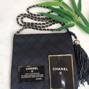 CHANEL Vintage 80's Black Quilted Lambskin 10 Classic Double Flap Bag GHW  at 1stDibs