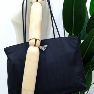 Prada Bag Authentic Vintage Prada Tote Bag Black Nylon 