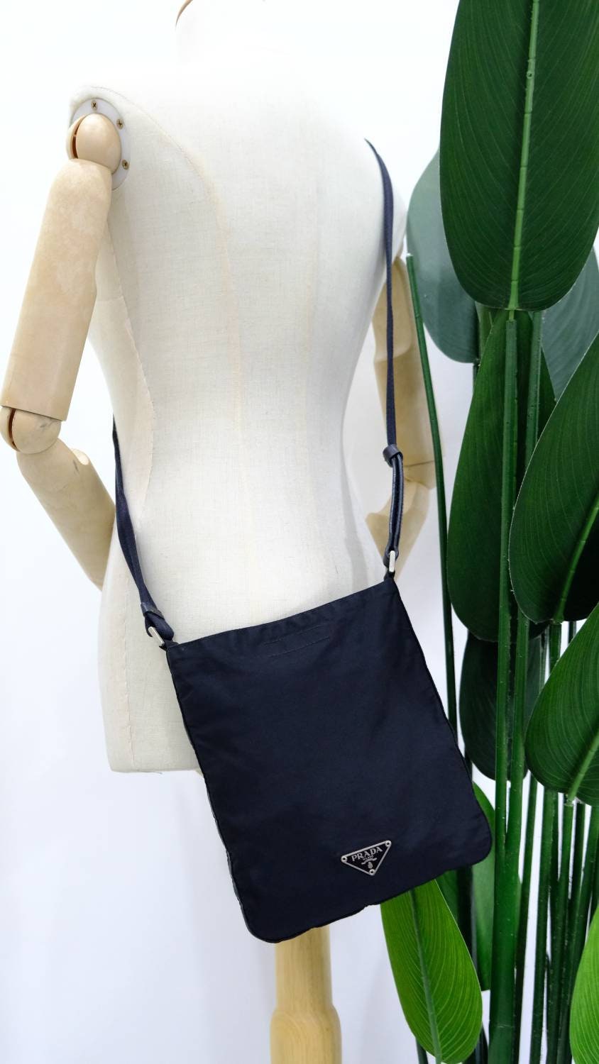 Prada black cheap sling bag