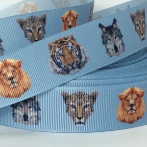 Predators - 1" - Printed Grosgrain Ribbon