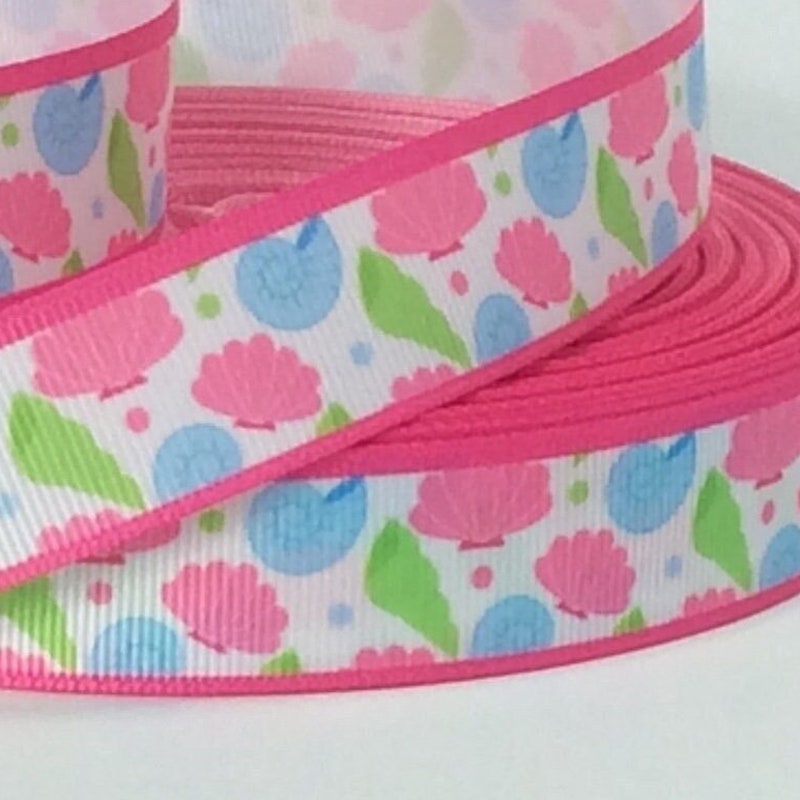 Rustic Seashells Ribbon main image 0