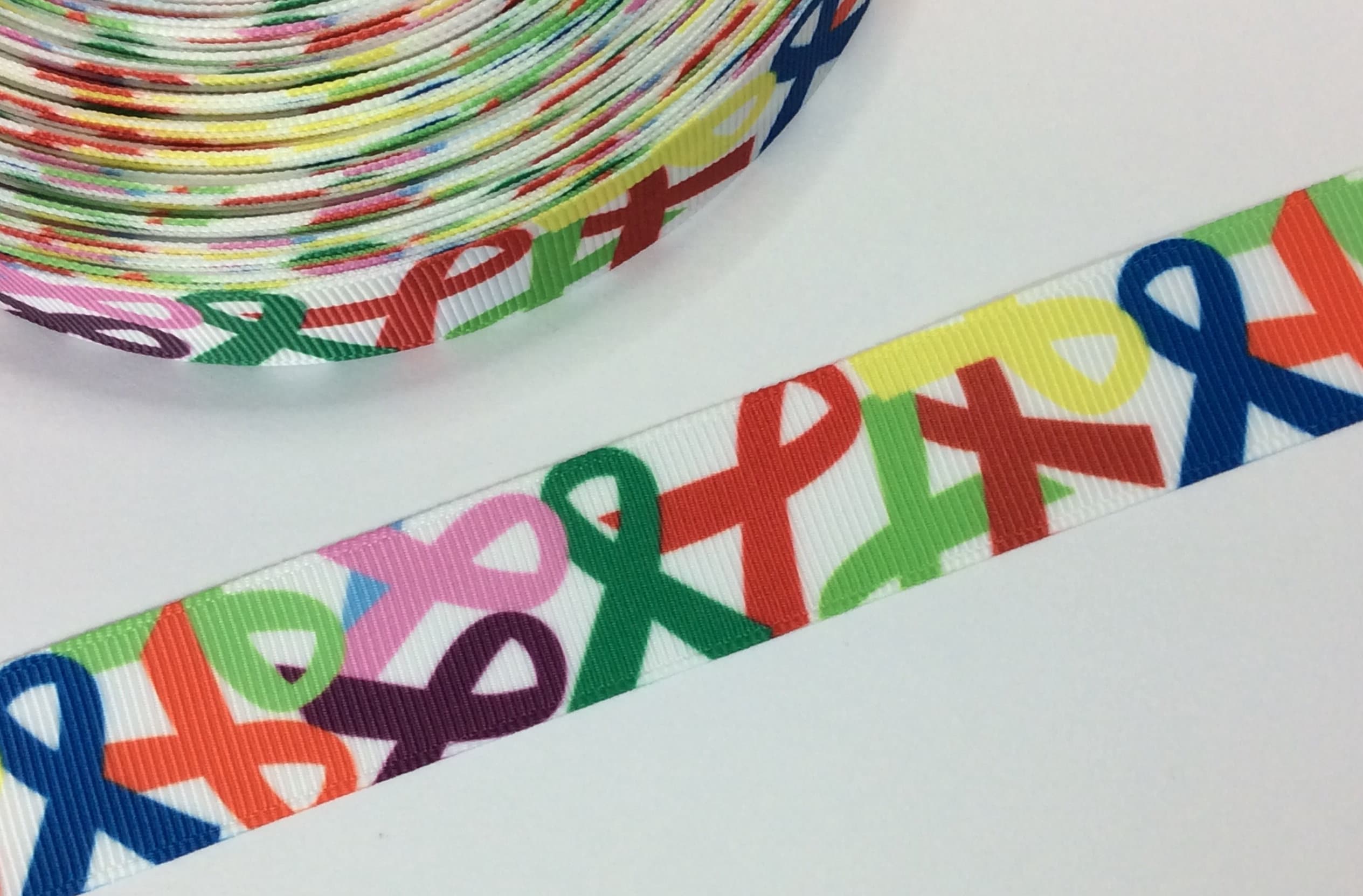 Large Multi Awareness Ribbons - 7/8