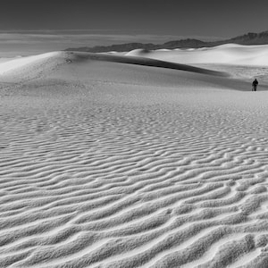 Dune Patterns in White sands national monument in New Mexico| desert photography | new mexico: Fine Art image/landscapes/art