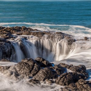 Thor&#39;s well at Oregon | Oregon beach wall art | Pacific ocean wall art | wall decor from Oregon beaches