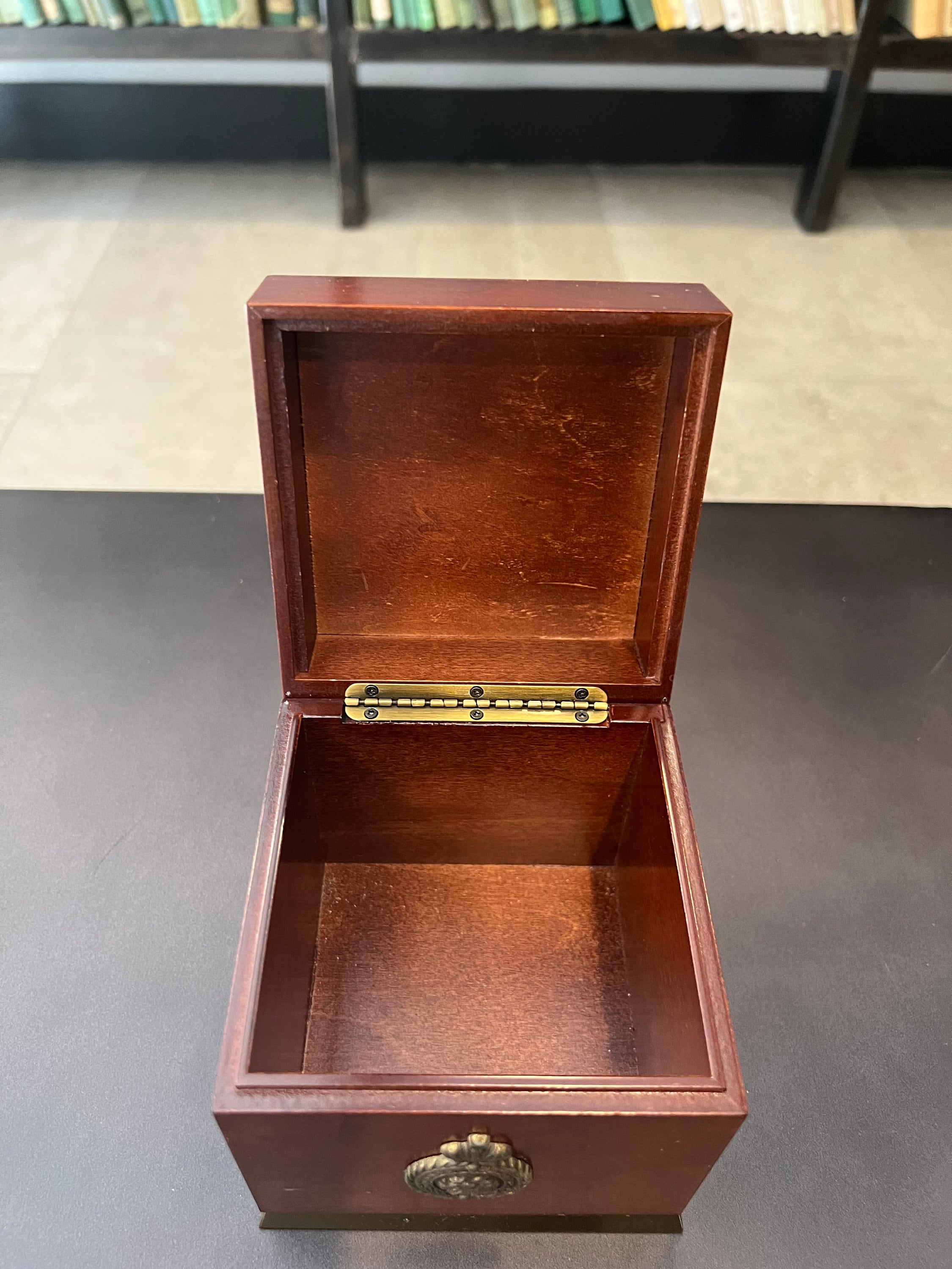 Vintage 1990's Bombay Company Wooden Box With Brass Etsy