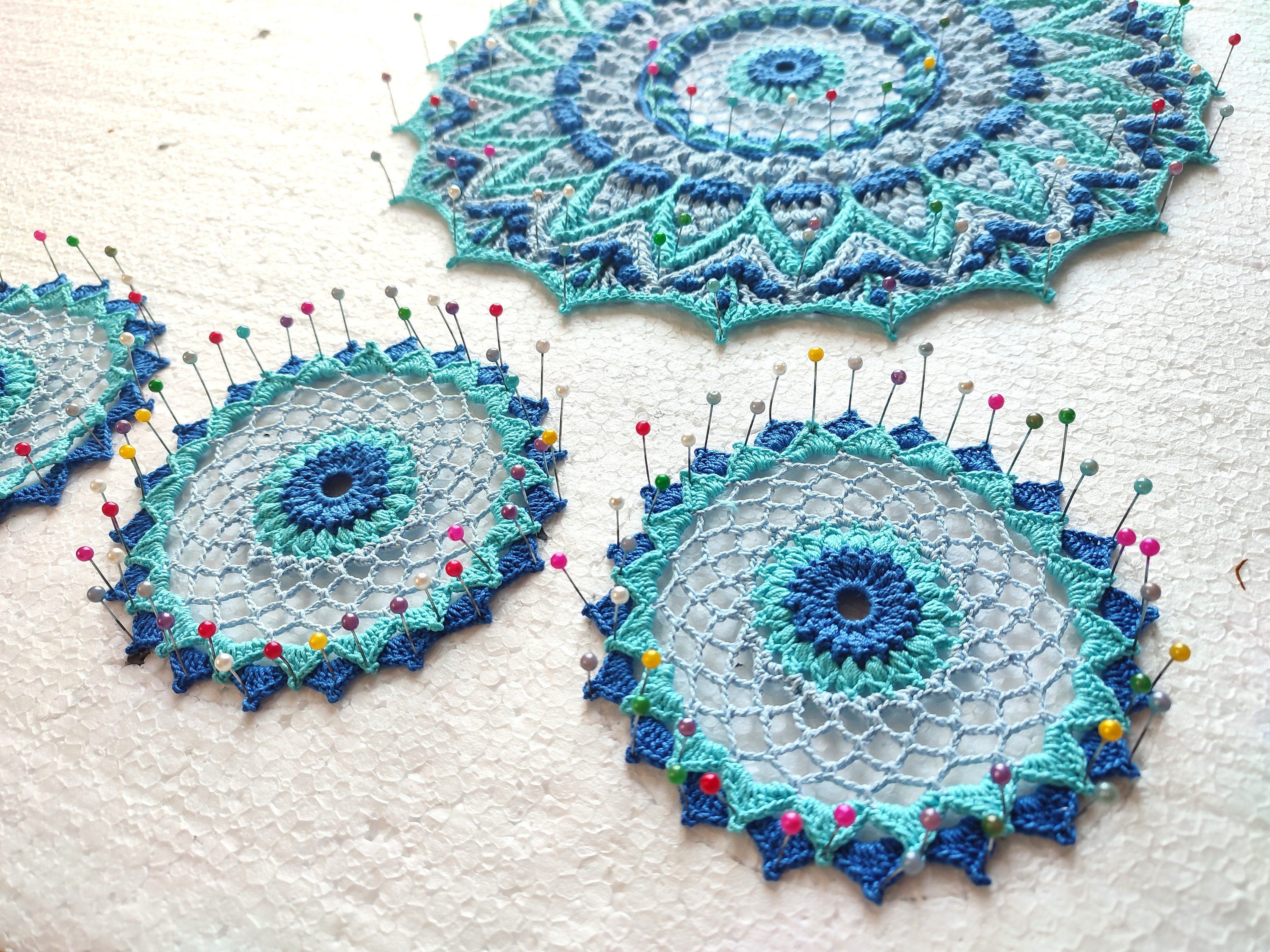 Textured Coaster Crochet Pattern PDF Chart and Description - Etsy