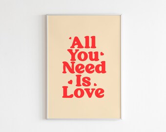 Wall Art Love Poster Love Art Gift Wedding Gift The Best Is Yet To Come Typography Art Print Inspirational art Gold Anniversary