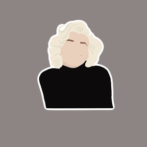 Marilyn Monroe Blonde Sticker | Movie Sticker | Blonde film sticker