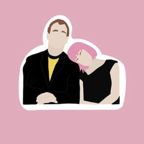 Lost In Translation Film Sticker | Sofia Coppola film | Female directors | Scarlett Johansson | Bill Murray | Film Gift