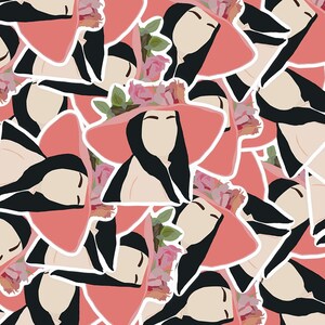 The Love Witch Sticker | Movie Sticker | Film | Pink Hat | Horror Film Sticker | Halloween