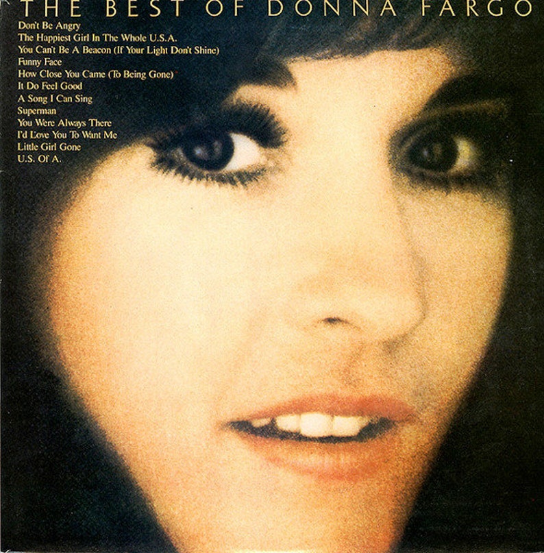 Donna Fargo The Best Of Donna Fargo,vinyl,lp,Folk, World, & Country,1977 image 1