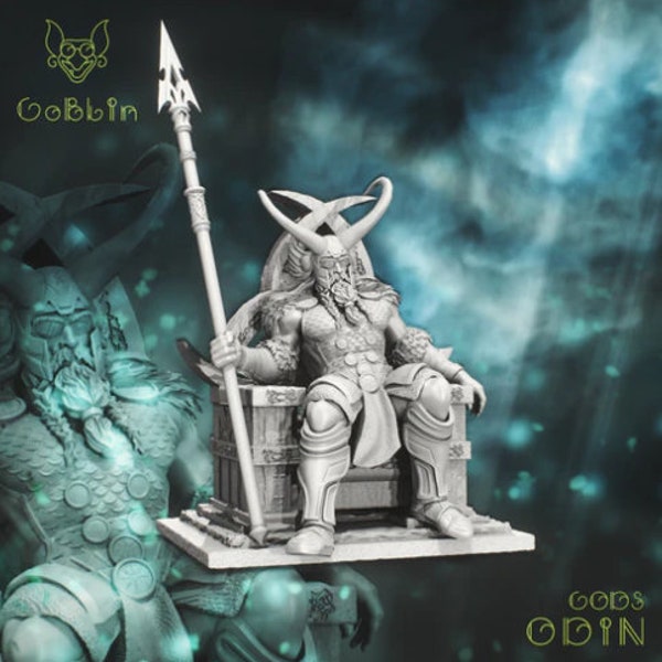 Odin - Gods_3D-gedruckte Miniaturen | Handwerker