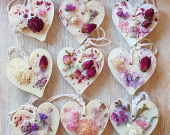Scented Wax Sachet / Air Freshener / Aromatic Wax Heart