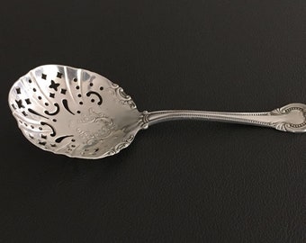 Vintage"Irene 1902" by International Sterling Silver Bon Bon Spoon- 5 1/8"