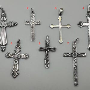 Vintage Silver Cross - Etsy