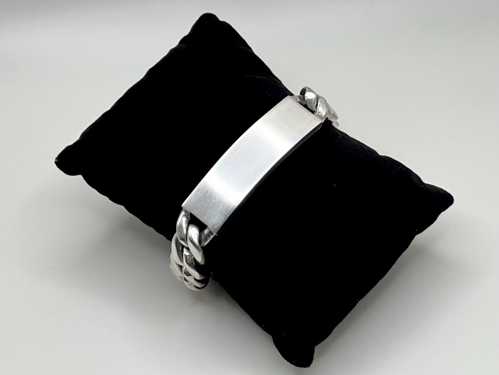 Vintage French Id Bracelet - Etsy
