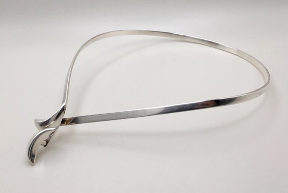 Modernist Design 925 Sterling Silver Interlocking Col… - Gem