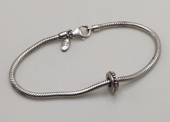 SILVER925 SNAKE CHAIN S HOOK BRACELET