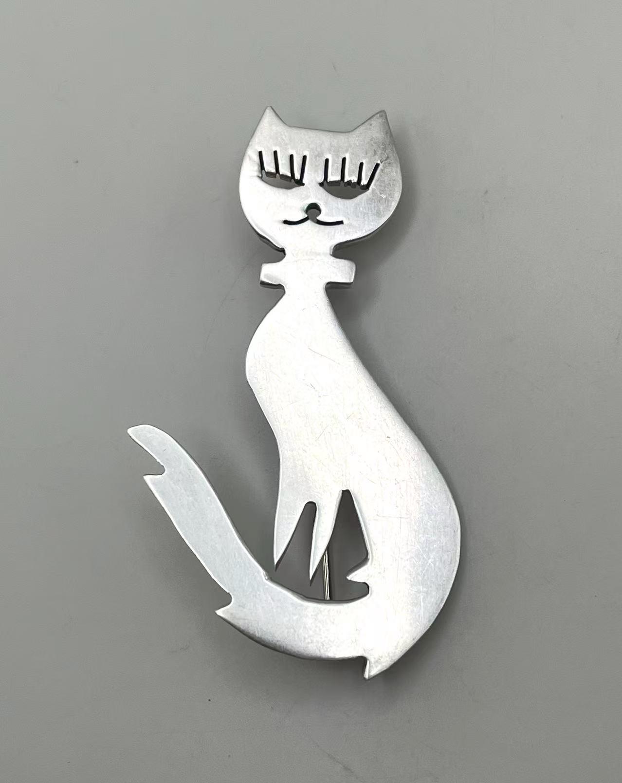 Mexico Silver Brooch - Etsy