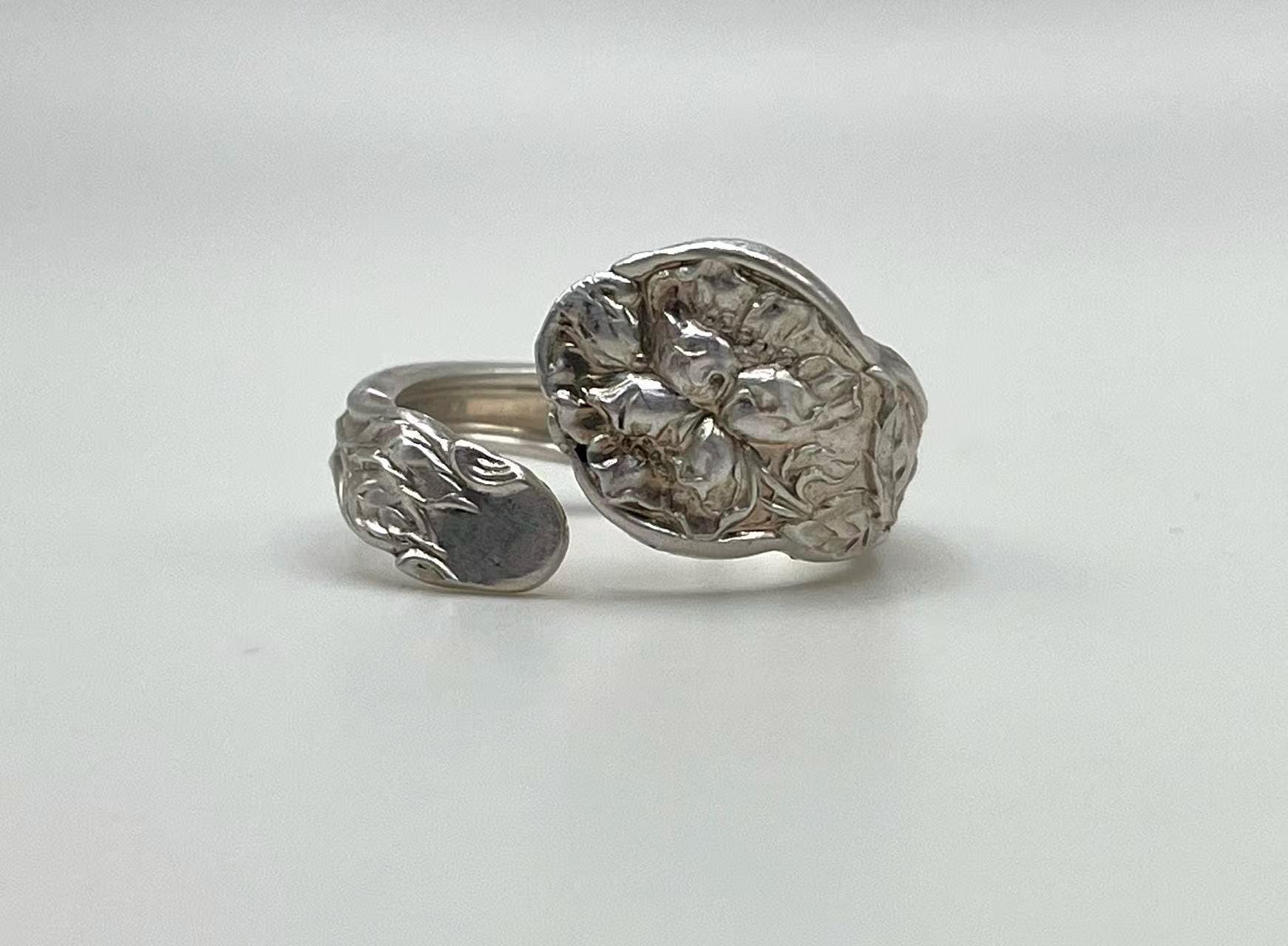 Gorham Silver Spoon Ring - Etsy