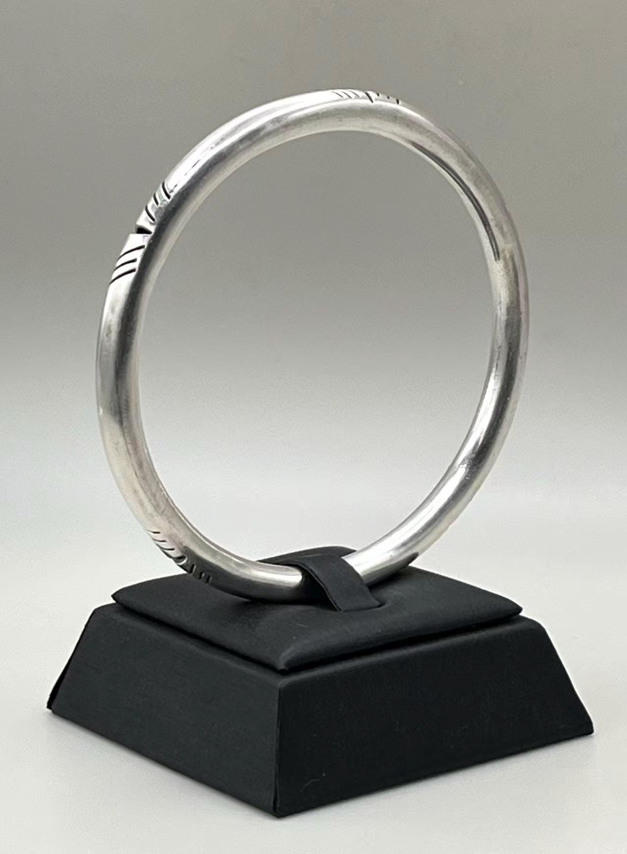 Mexico Silver Bangle - Etsy