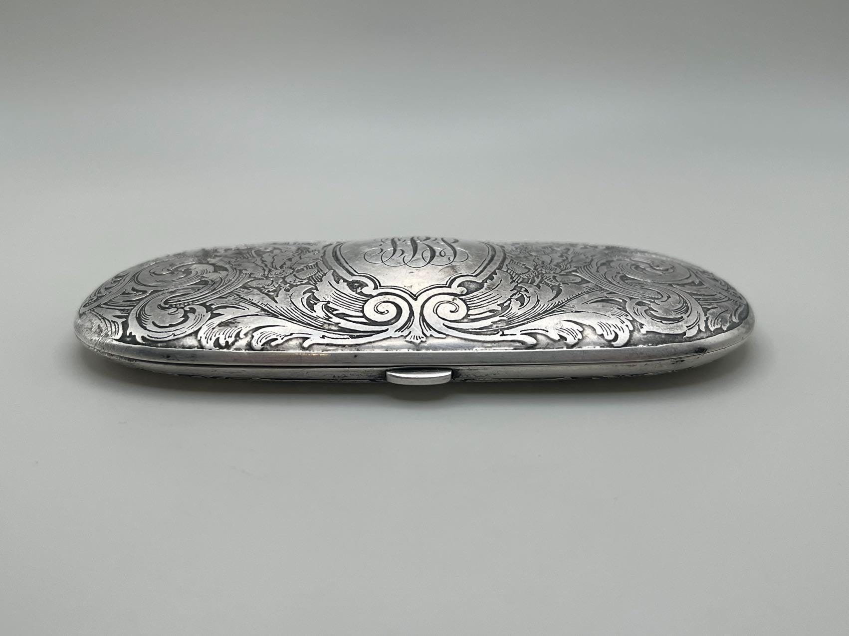 Antique Wm B Kerr Sterling 311 Art Deco Silver Eyeglass Case, Silver  Accessory, Silverware, Cigarette Case|Holiday Gift|Christmas Gift