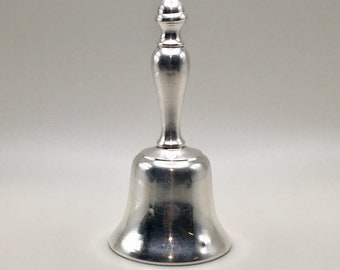 Vintage Watrous Sterling Silver Table Bell | Silver Flatware, Silverware, Silver Bell.