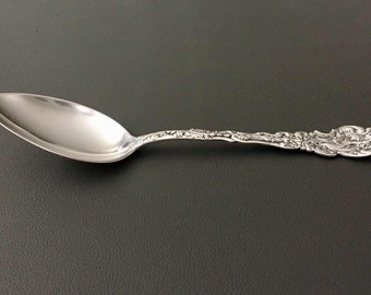 Antique Pattern "Versailles 1888" by Gorham Sterling Silver Dessert/Oval Soup Spoon 7 1/8" | silver flatware | silverware | Soup Spoon