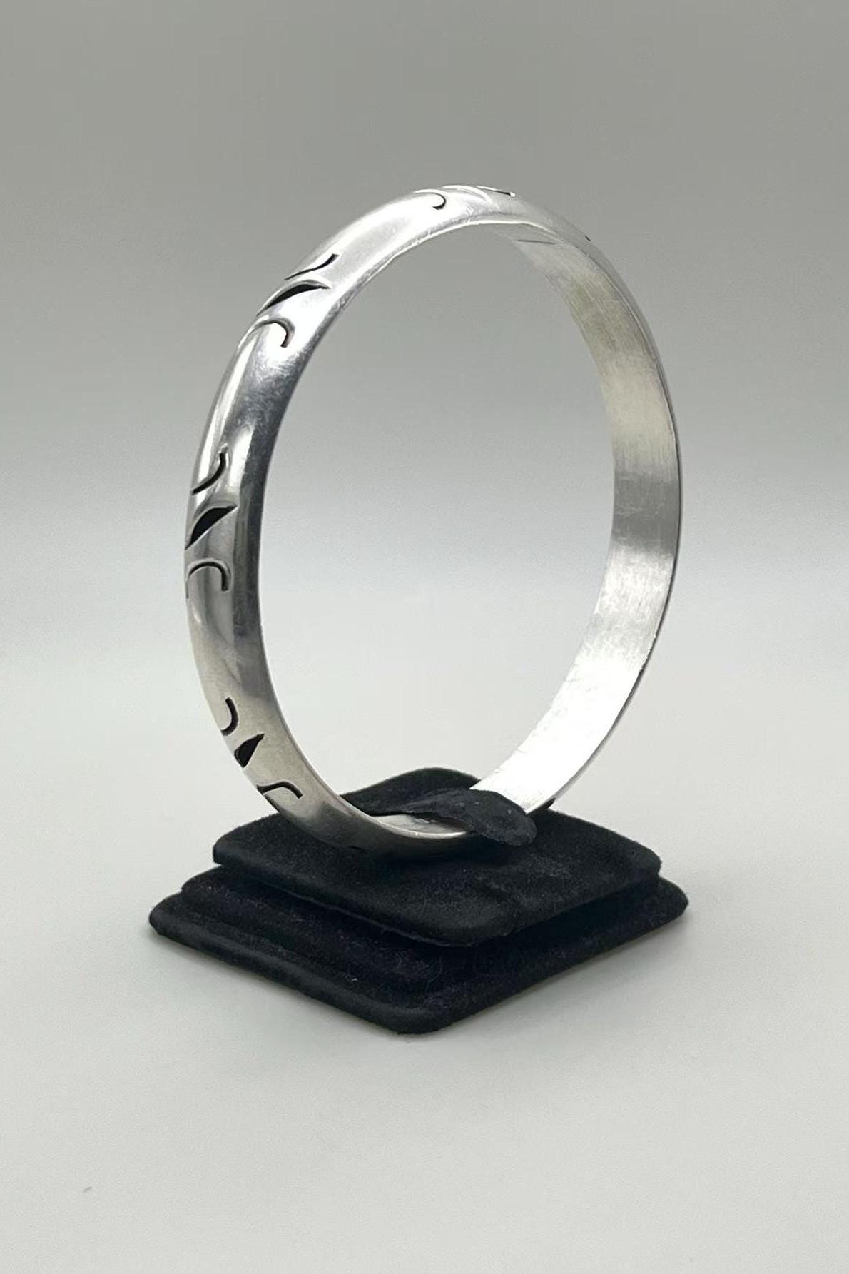 Mexico Silver Bangle - Etsy Mexico Silver Bangle - Etsy