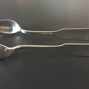 Antique Pattern &quot;Moulton 1800&quot;by Old Newbury Sterling Silver Sugar Tongs- 4 1/4&quot;   Silver Tongs, Silver Flatware, Silverware|holiday gift