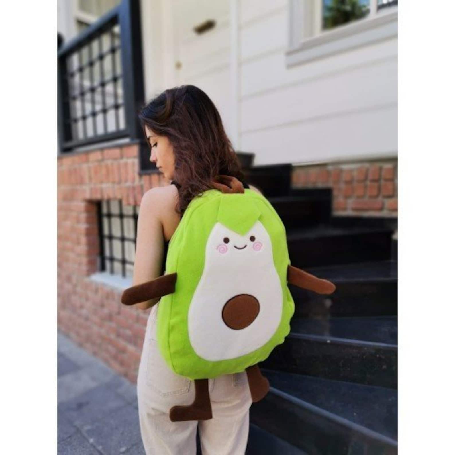 Avocado Backpack Avocados Avocado Bag Kids Backpack Etsy