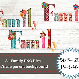 Family - digital design, Pioneer Woman inspired, Farmhouse design, country décor, DIY, wall art, sublimation, digital art, instant download