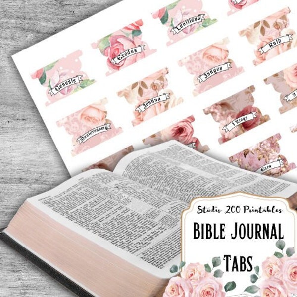 Handmade Bible Tabs - Enhance Your Devotional Experience