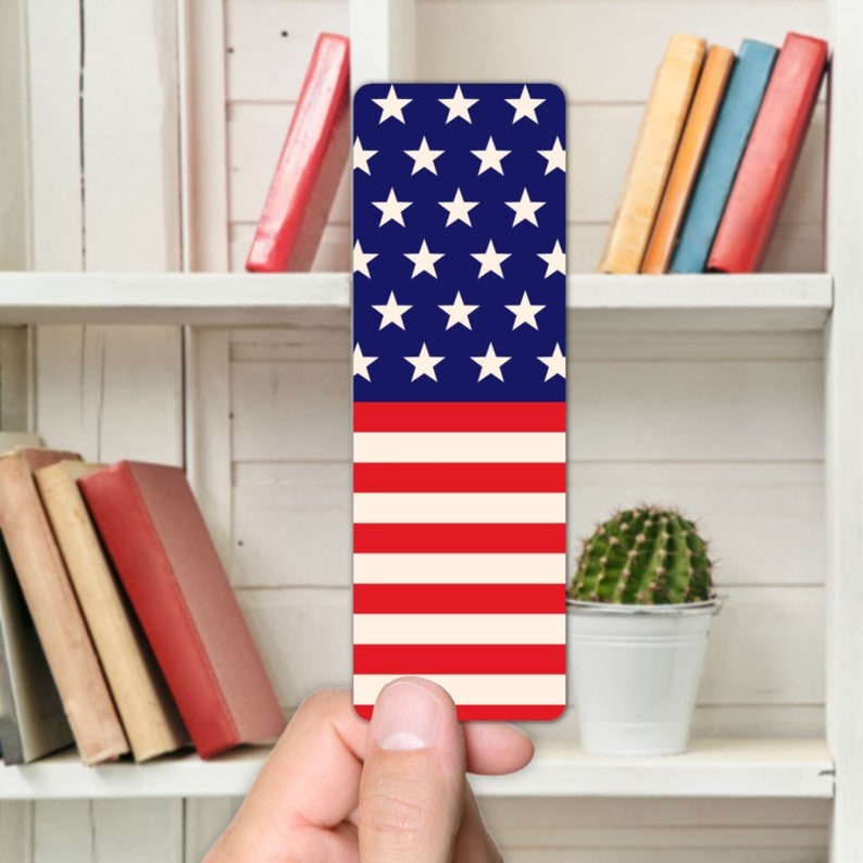 American Flag Bookmark, Pledge of Allegiance 24007 - Etsy