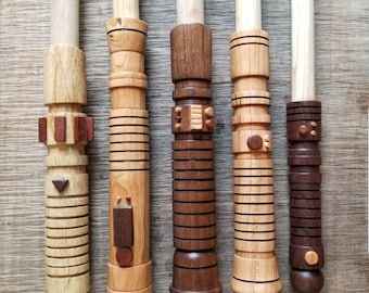 Wooden space saber