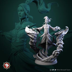 Air Master | D&D | DnD | Dungeons and Dragons | Wargaming | 3D Printed | Model | Role Playing | Pathfinder