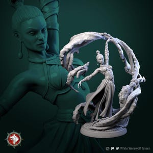 Water Master | D&D | DnD | Dungeons and Dragons | Wargaming | 3D Printed | Model | Role Playing | Pathfinder