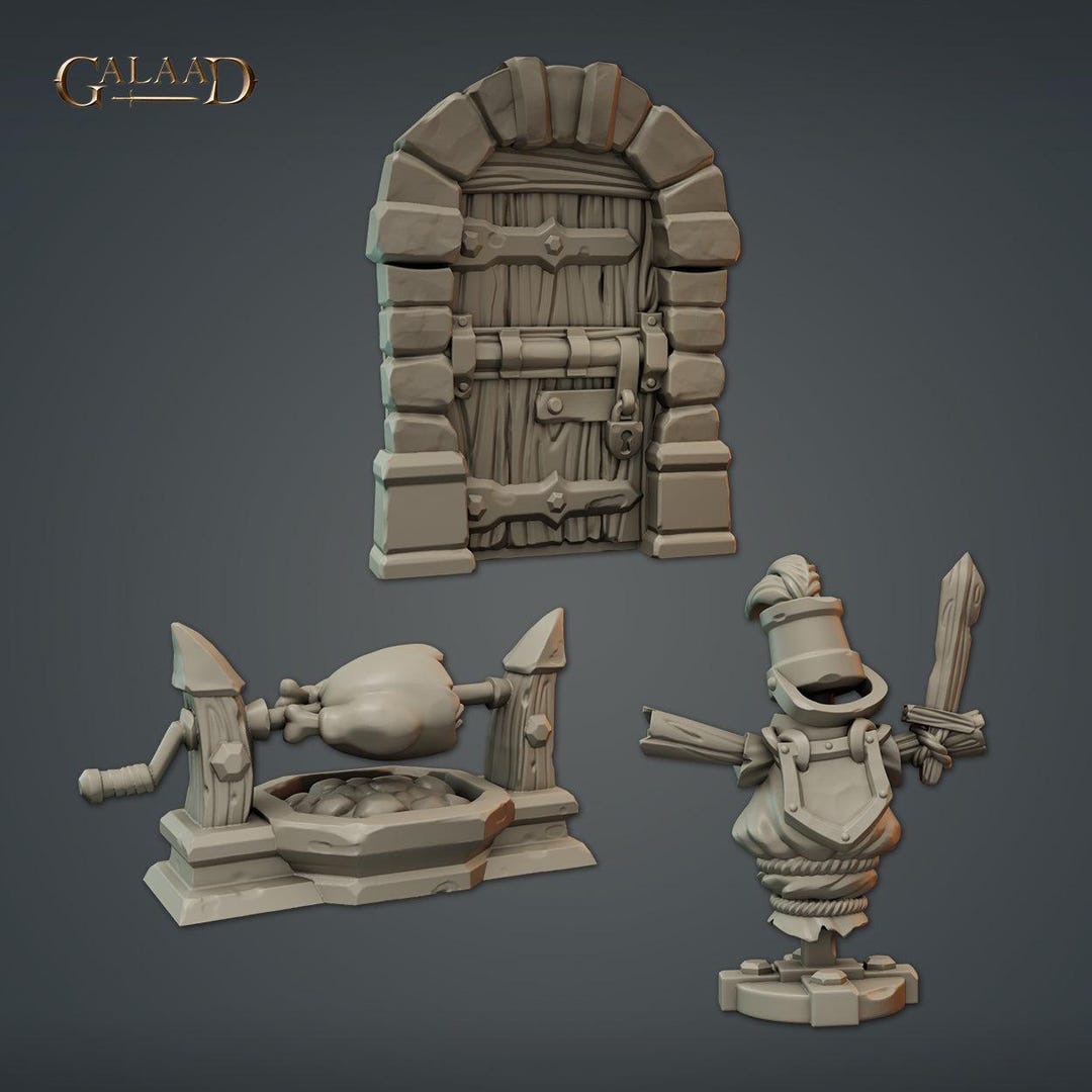 Thieves Guild Props | D&D | Dnd | Dungeons and Dragons | Wargaming | 3D ...