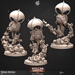 Vulcan Solvar Bundle | D&D | DnD | Dungeons and Dragons | Wargaming | 3D Printed | Model | Role Playing | Pathfinder