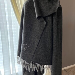 Mongolian 100% WOOL Blanket Throw| Luxury Herringbone Throw| Christmas Gift| Wedding Gift| Birthday Gift bild 5