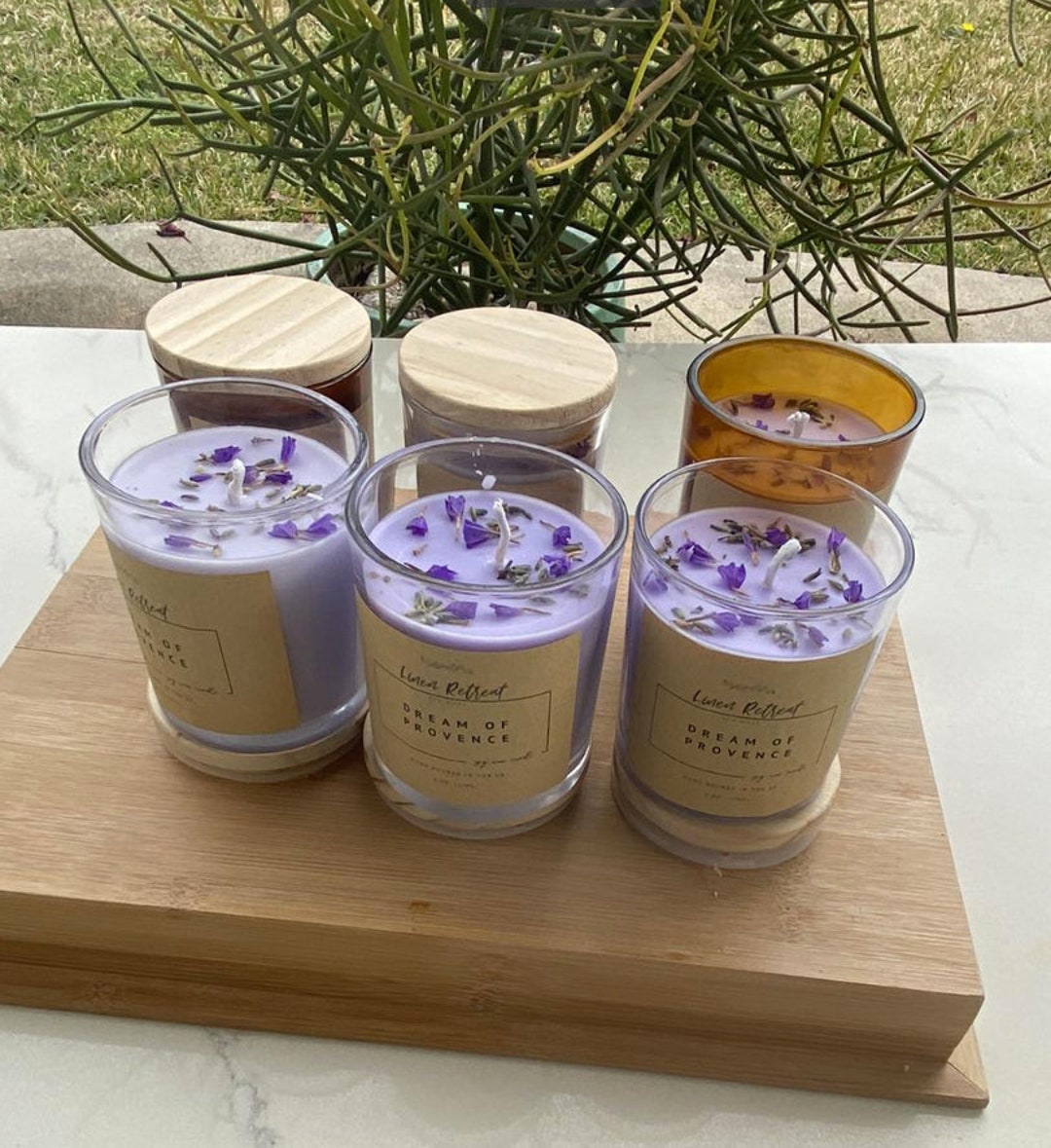 Bulk Wedding Candles 6 Candles 67oz Rustic Wedding Favor Etsy