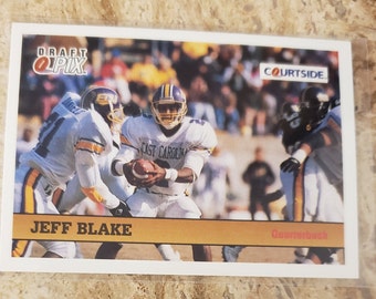 1992 Courtside Draft Pix football NFL card #105 Jeff Blake