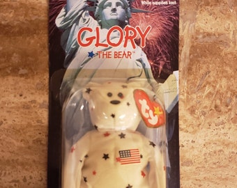 Vintage ty beanie baby's glory the bear uit 1999