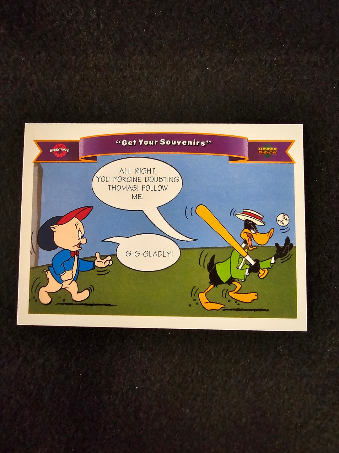 Vintage Looney Tunes Card - Etsy