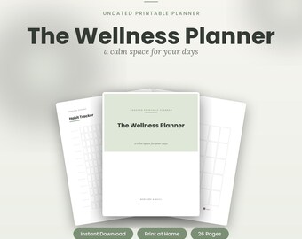 Agenda per il benessere (stampabile)