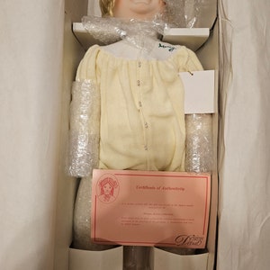 vintage porcelain doll