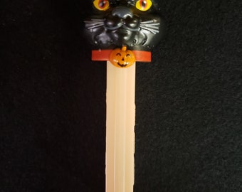 Halloween zwarte kat pez-dispenser