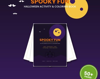 Divertimento spettrale: il libro di attività e giochi di Halloween
